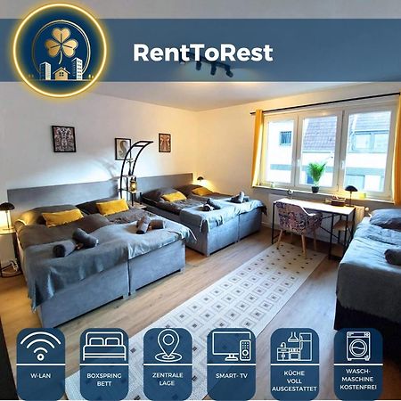 Rtr Essen - Fuer Bis Zu 8 Personen - Voll Ausgestattet - Zentral Limbecker Platz - Messe - Uniklinikum - Smart Tv - Modern Apartment Екстериор снимка