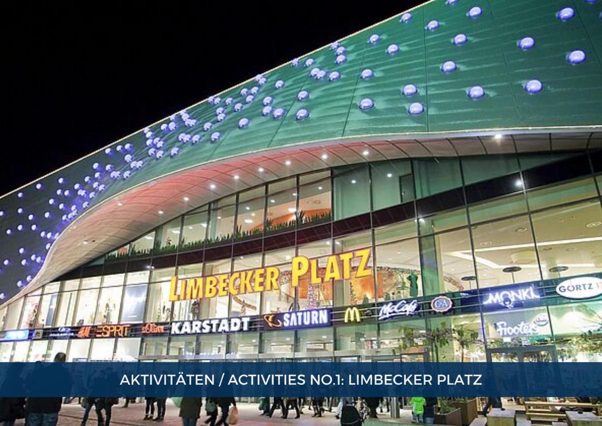 Rtr Essen - Fuer Bis Zu 8 Personen - Voll Ausgestattet - Zentral Limbecker Platz - Messe - Uniklinikum - Smart Tv - Modern Apartment Екстериор снимка