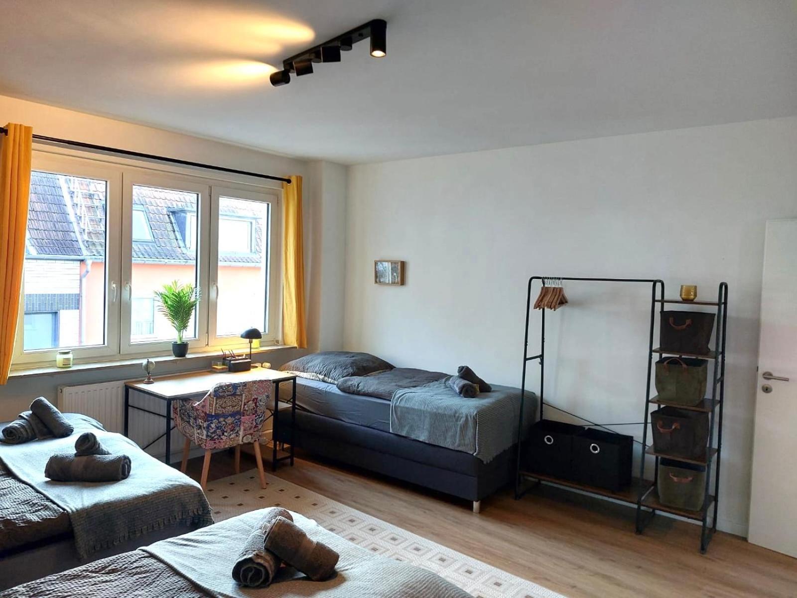Rtr Essen - Fuer Bis Zu 8 Personen - Voll Ausgestattet - Zentral Limbecker Platz - Messe - Uniklinikum - Smart Tv - Modern Apartment Екстериор снимка