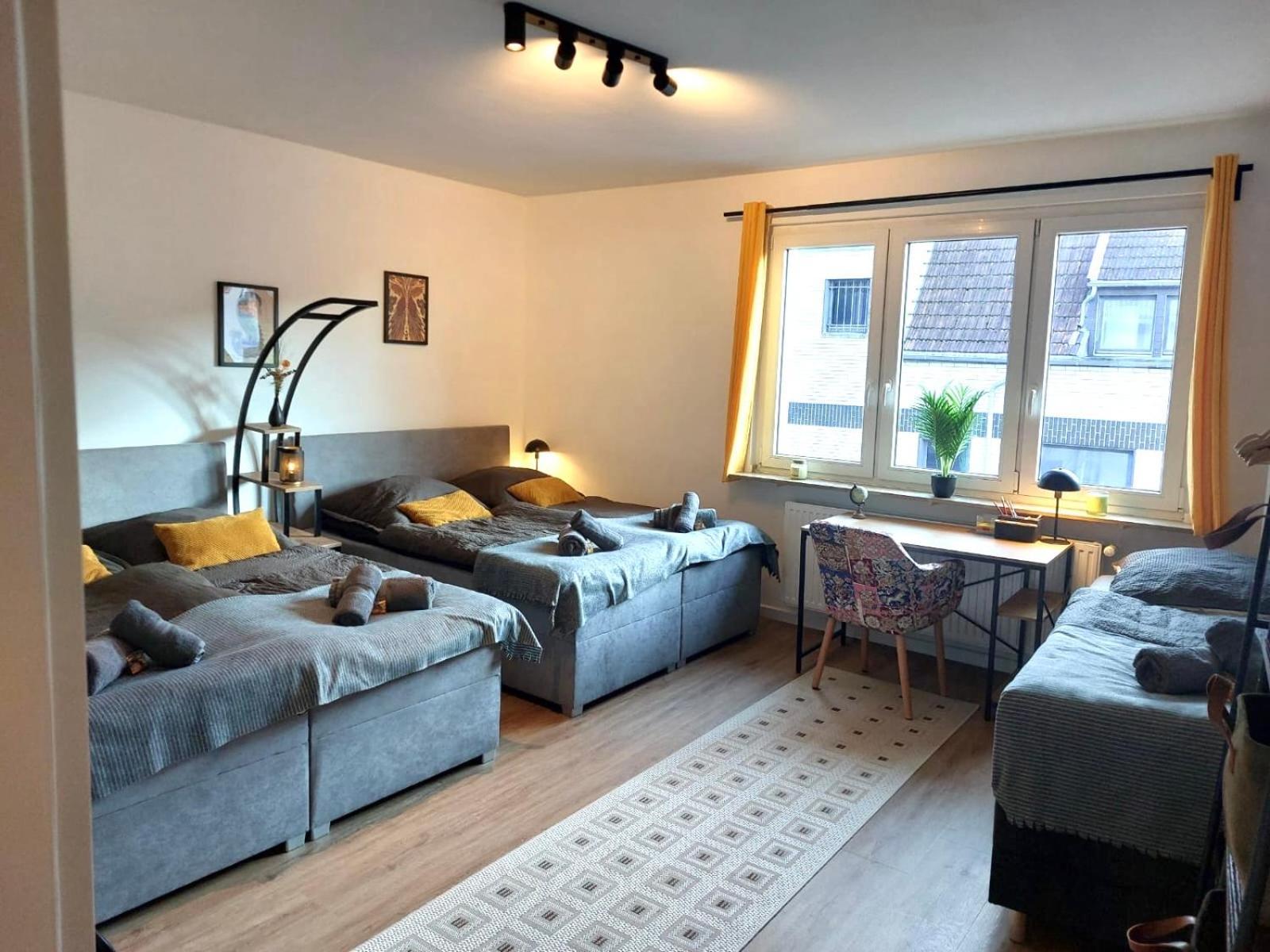 Rtr Essen - Fuer Bis Zu 8 Personen - Voll Ausgestattet - Zentral Limbecker Platz - Messe - Uniklinikum - Smart Tv - Modern Apartment Екстериор снимка